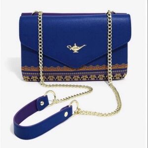 Disney Loungefly Aladdin Double sided Reservable Crossbody purse shoulder bag